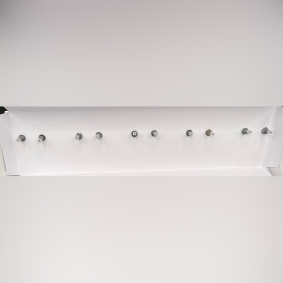 Kevia Abalone Cabochons Oval Sterling Silver &  Zirconia Teardrop Earrings Sets - Picture 7 of 7